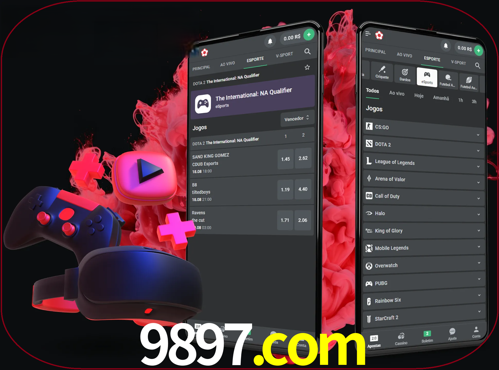 Para ter a aplicação móvel 9897 no seu smartphone, basta descarregar o ficheiro apk e seguir as instruções.