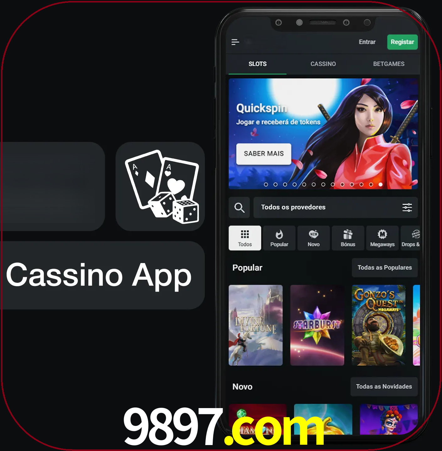 Jogue jogos de cassino e ganhe.